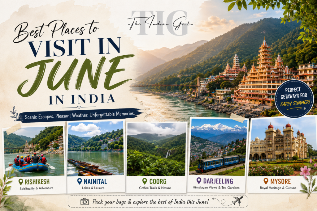 Best Places to Visit in June in India